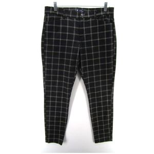GAP Slim City Plaid Pants